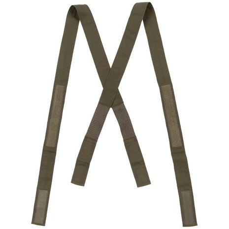 Hosentr&auml;ger L7 der &ouml;sterreichischen Bundesher f&uuml;r den Kampfeinsatz und Winterhose, RAL 7013 olivgr&uuml;n