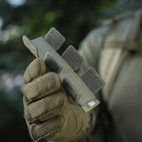M-Tac panneau MOLLE pour patchs (fixation auto-agrippante), 120 x 26 mm, Vert ranger