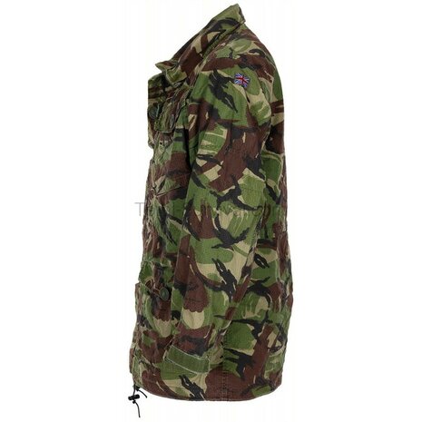 Veste de combat britannique Smock, Ripstop, coupe-vent, DPM camo