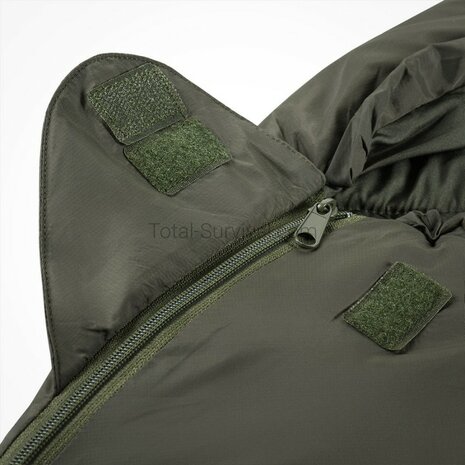 M-Tac Sommerschlafsack Typ 1 mit seitlichem Rei&szlig;verschluss, olivgr&uuml;n