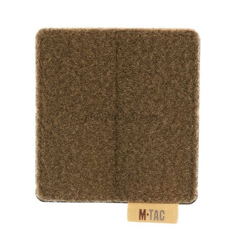 M-Tac panneau Molle pour patchs avec passants Molle, 80 x 85 mm, Coyote tan