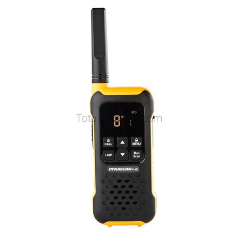 Dynascan F-15 Dual professional outdoor walkie-talkies (2 pieces) orange, PMR-446