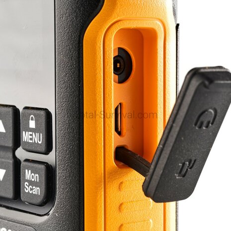 Dynascan F-15 Dual professional outdoor walkie-talkies (2 pieces) orange, PMR-446