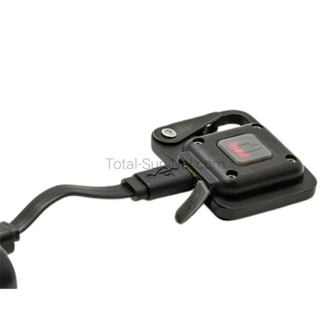 True Utility lampe LED de poche porte-cl&eacute;s ButtonLite Clam