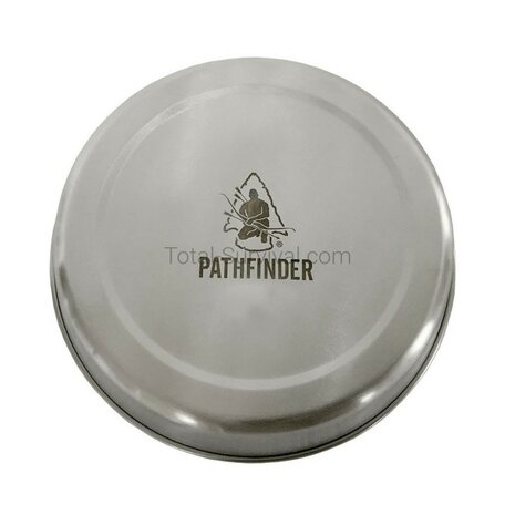 Pathfinder plaque en acier inoxydable