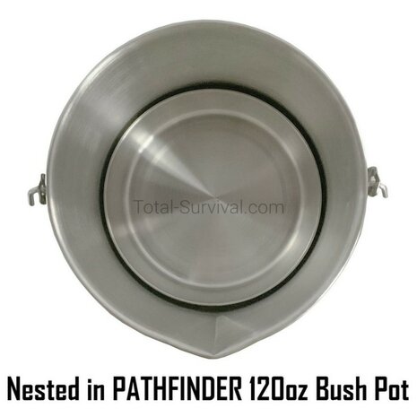 Pathfinder plaque en acier inoxydable