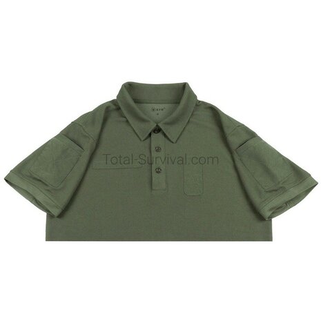 MFH polo tactique Coolmax, vert olive