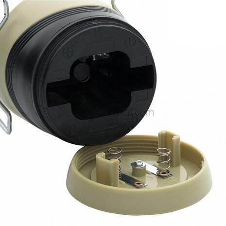 M-Tac LED Camping Lantern, khaki/black