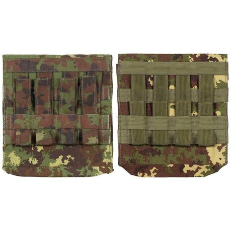 Sacoche de poitrine utilitaire Molle de l'arm&eacute;e italienne, vegetato camo