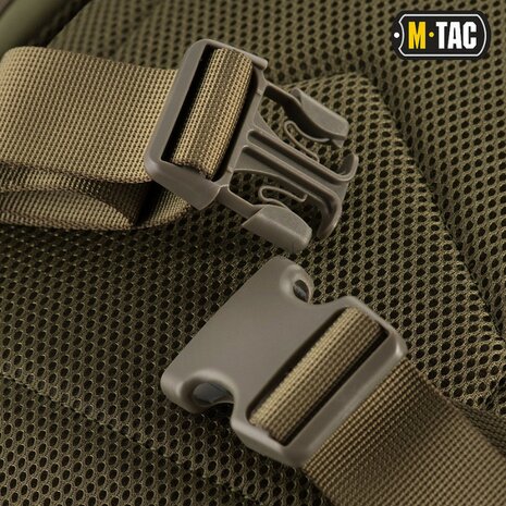 M-Tac sac &agrave; dos d'assaut compact Molle 20L, vert olive