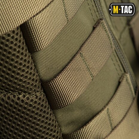 M-Tac sac &agrave; dos d'assaut compact Molle 20L, vert olive