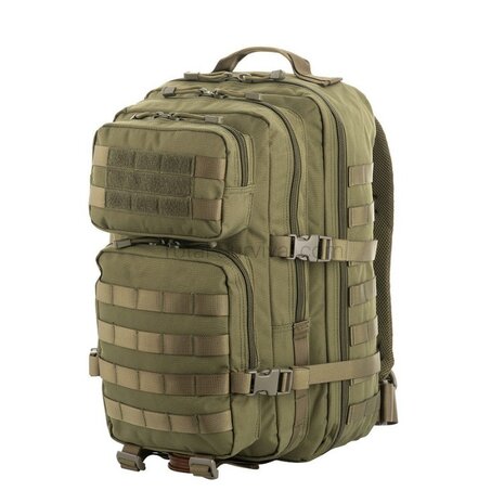 M-Tac sac &agrave; dos d'assaut grand Molle 36L, vert olive