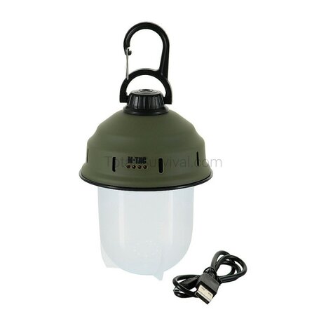 M-Tac LED pendant lamp / lantern, OD green