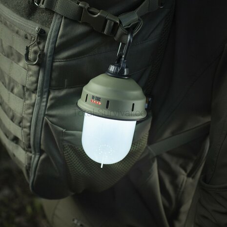 M-Tac LED pendant lamp / lantern, OD green