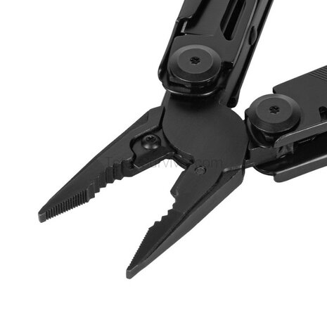 M-Tac Fortitude Multitool Typ 9, Edelstahl, Schwarz