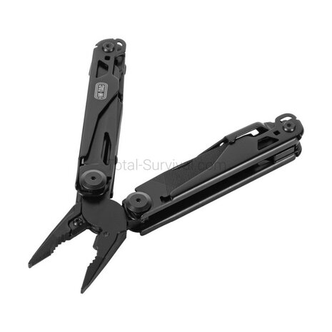 M-Tac Fortitude Multitool Typ 9, Edelstahl, Schwarz