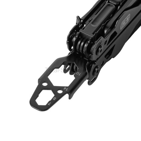 M-Tac Fortitude Multitool Typ 9, Edelstahl, Schwarz