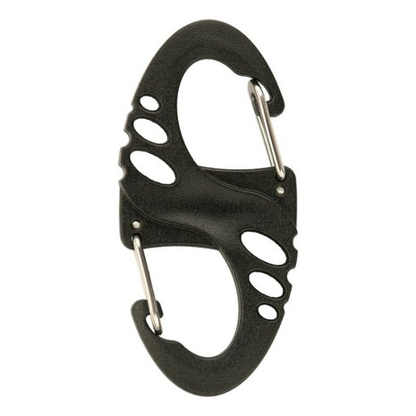 M-Tac mousqueton S-Hook, noir