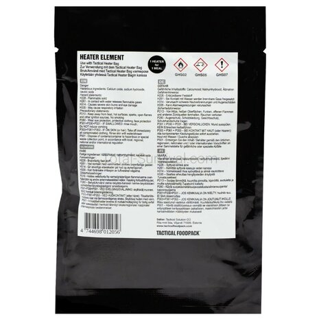 Tactical Foodpack Heater Element