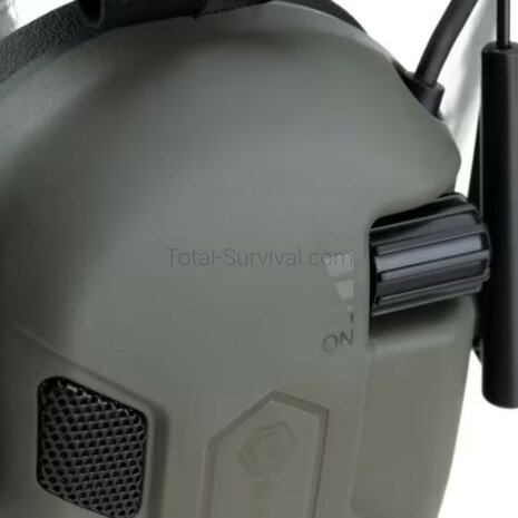 Earmor protection auditive active M300A, EN352, vert olive