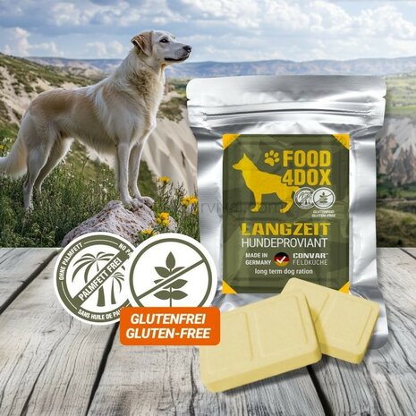 Convar Field Kitchen Food-4Dox Notration f&uuml;r Hunde (120 g)