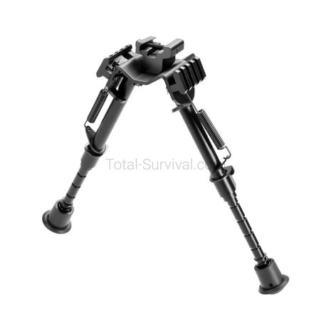 Walther TMB II Zweibein Waffenstativ 20-27 cm, schwarz