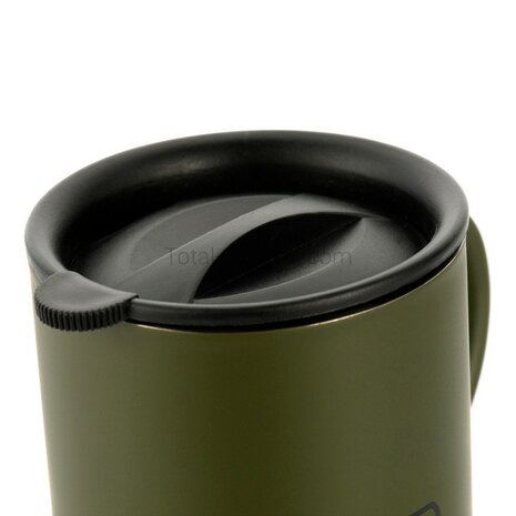 M-Tac mug isotherme avec couvercle 400 ml, vert olive