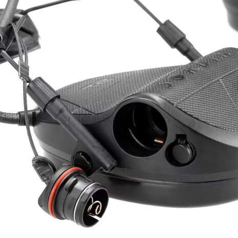 Sordin Supreme T2 ARC protection auditive tactique avec support pour casque, noire