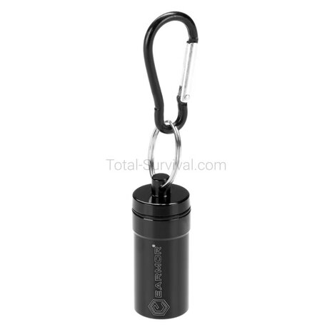 Earmor &eacute;tui pour &eacute;couteurs EDC en aluminium hydrofuge, noir