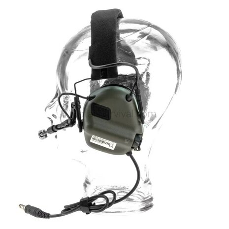 Earmor protection auditive tactique M32 Plus, vert olive