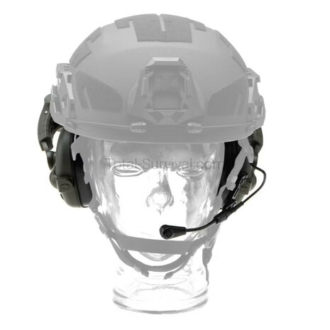 Earmor protection auditive tactique M32X ARC avec support pour casque, vert ranger