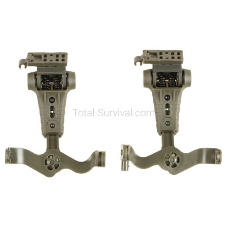 Earmor protection auditive tactique M32X ARC avec support pour casque, vert ranger