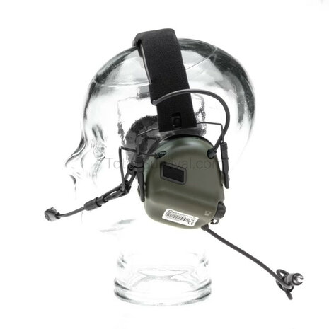 Earmor protection auditive tactique M32X ARC avec support pour casque, vert ranger