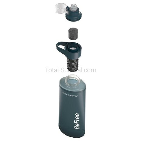 Katadyn BeFree AC waterfilter met 0.5L opvouwbare drinkfles
