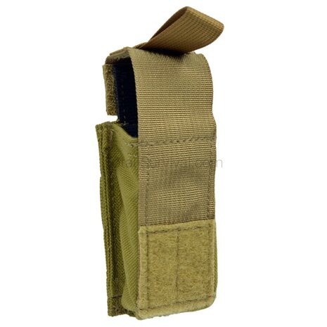 Eagle industries MP1-M9 single mag pouch Molle Kydex, coyote tan