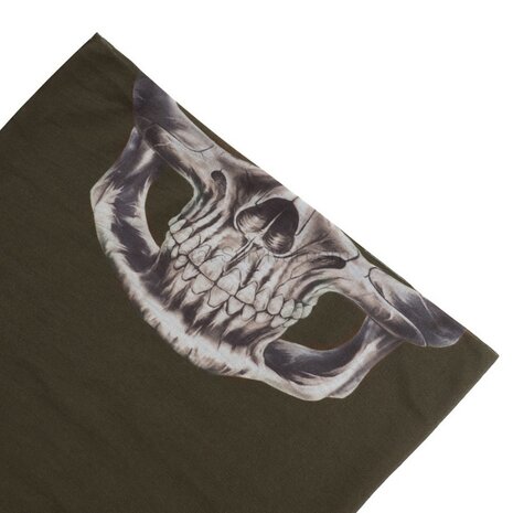 M-Tac lightweight multifunctional tube scarf "Reaper Skull", OD green