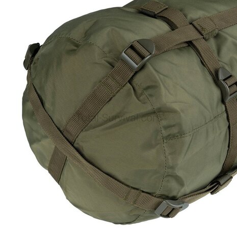 101 Inc compressiezak voor slaapzakken large 35L, legergroen