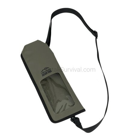TF-2215 smartphone pouch waterdicht, legergroen