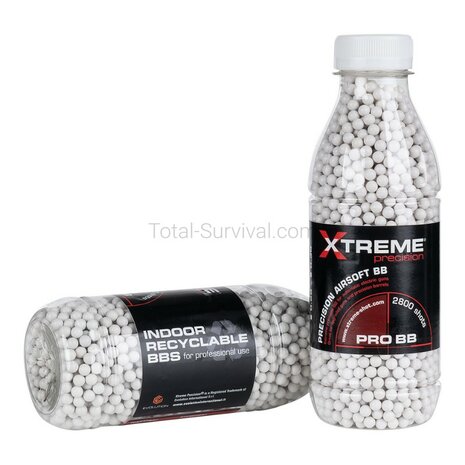 Xtreme Precision 0,30g BBs 6mm wit, fles 2800 BB's