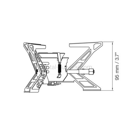 Primus Multifuel III multifuel stove met tas