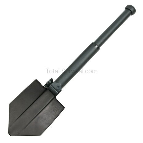 Glock Deense leger Pioniersschep / veldschep inklapbaar groot, zwart