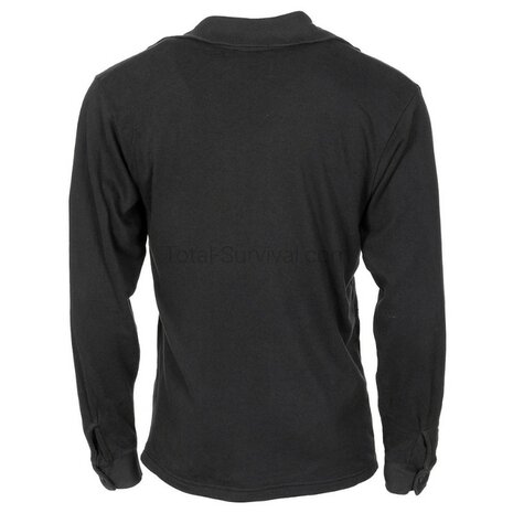 Britisches Langarmhemd Extreme Cold Weather ECW Norgie, schwarz