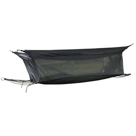 Mil-Tec jungle hammock canvas with roof and mosquito net