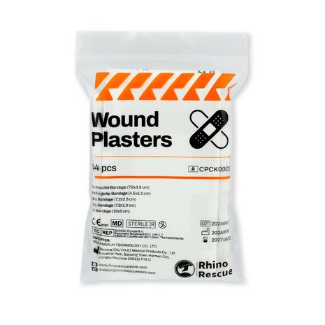 Rhino rescue wound dressing set 44-piece