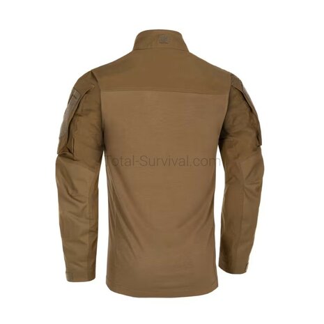 Clawgear Raider tactical longsleeve shirt UBAC, coyote tan