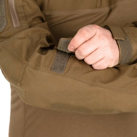 Clawgear Raider tactical longsleeve shirt UBAC, coyote tan