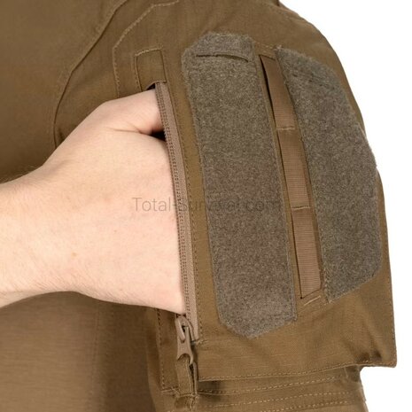 Clawgear Raider tactical longsleeve shirt UBAC, coyote tan