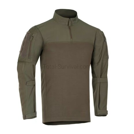 Clawgear Raider tactical longsleeve shirt UBAC, Stonegrey Olive