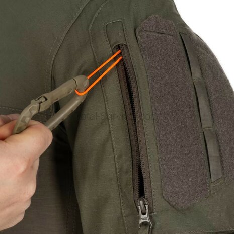 Clawgear Raider tactical longsleeve shirt UBAC, Stonegrey Olive