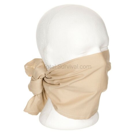 British army desert scarf 105 x 40 cm, khaki